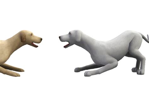 Mod The Sims Paw Size Slider For Big And Small Dogs