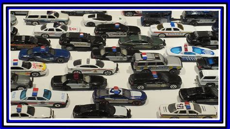 Speedcity Police Dept Matchbox Police Cars Collection Youtube