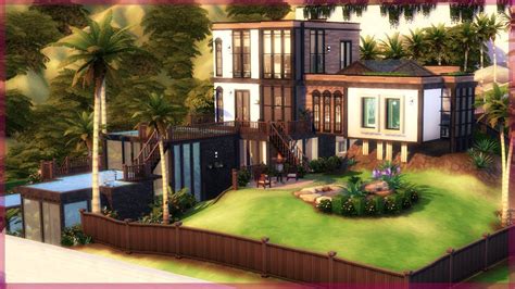 ⭐️celebrity Mansion⭐️ Base Game Get Famous Only The Sims 4