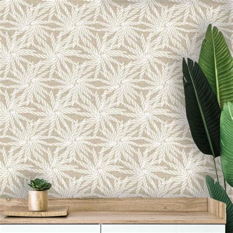Off White Peel And Stick Wallpaper At