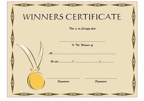 This is the starting point of our quiz directory. Download 12+ Winner Certificate Template Ideas FREE
