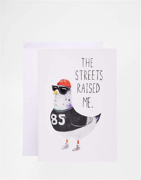 Jolly Awesome The Streets Raised Me Card At Cards I Card Jolly