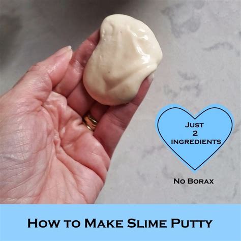 How To Make Slime Putty