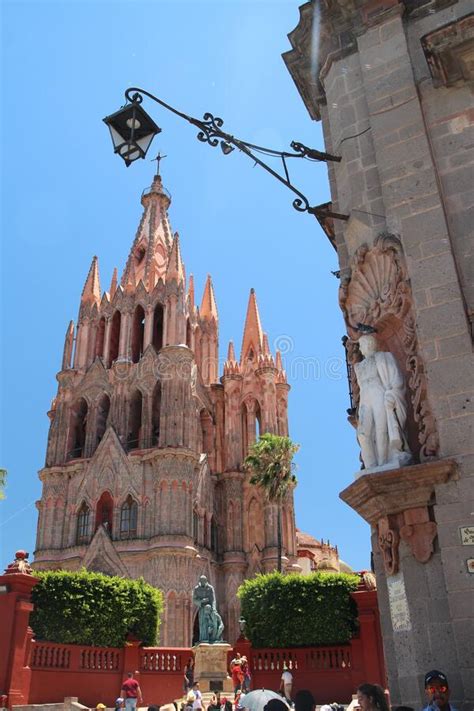 Mexican Old Town San Miguel De Allende Guanajuato Mexico Editorial
