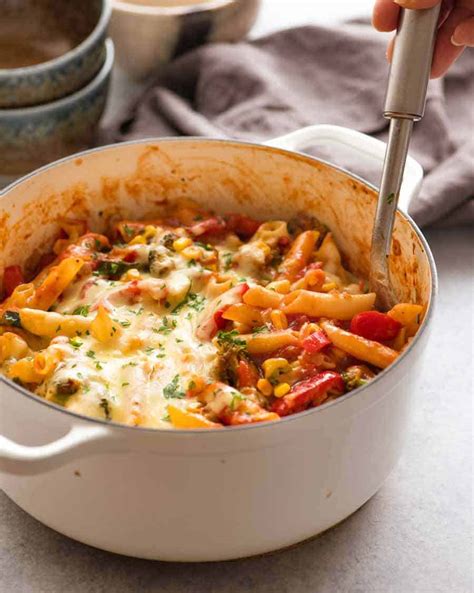 Vegetable Pasta One Pot Recipetin Eats