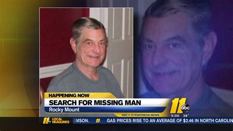 Search For Missing 70 Year Old Man Intensifies In Rocky Mount Abc11
