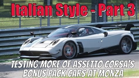 Assetto Corsa Bonus Pack Maserati Alfieri And Pagani Huayra Bc At