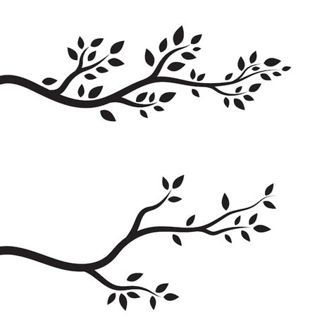 Premium Vector Tree Branch Vector Ilustration Design