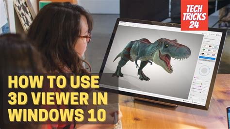 How To Use 3d Viewer In Windows 10 Tutorial Youtube
