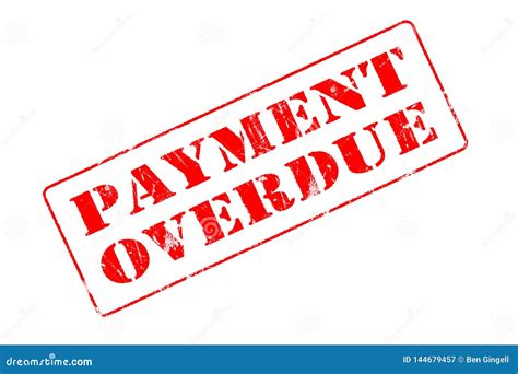 Payment Overdue Word Stamp Cartoon Vector 84751691