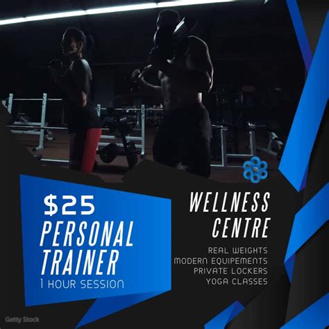 Copy Of Personal Trainer Fitness Ad Video Template Postermywall
