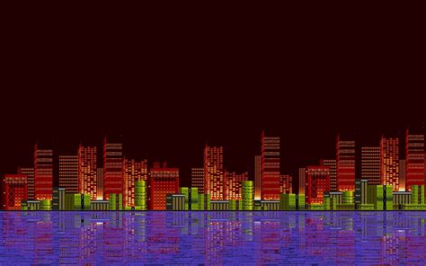 Pixel City Wallpapers Top Những Hình Ảnh Đẹp