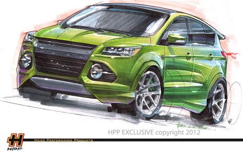 Escape To Sema Two Customized 2013 Ford Escapes To Debut At Sema Show