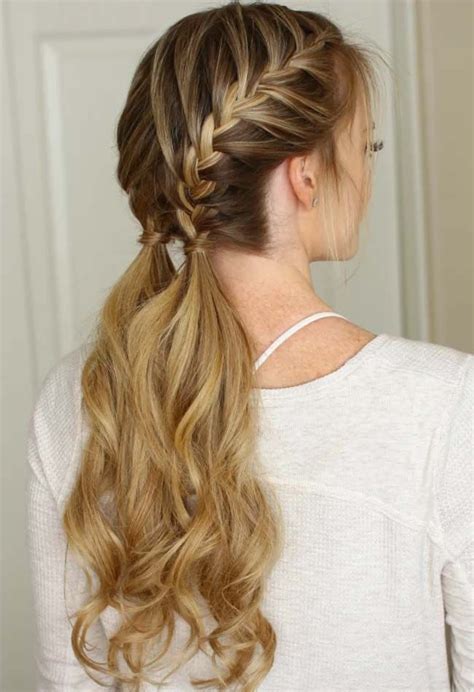 Start by choosing the place where the braid will be. Long braided hairstyles 2019 | French braid hairstyles ...