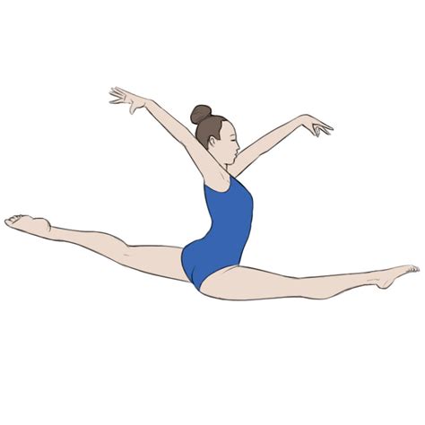 how to draw gymnastics foreverslip11