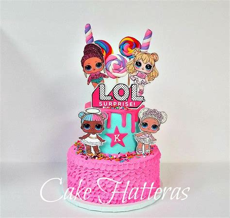 The cakes at this lol surprise doll birthday party are gorgeous!! LOL Surprise Birthday Cake - Cake by Donna Tokazowski ...
