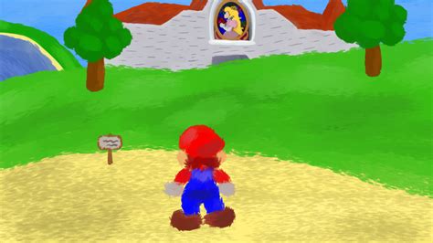 Mario 64 Painting By Koolchorus On Newgrounds
