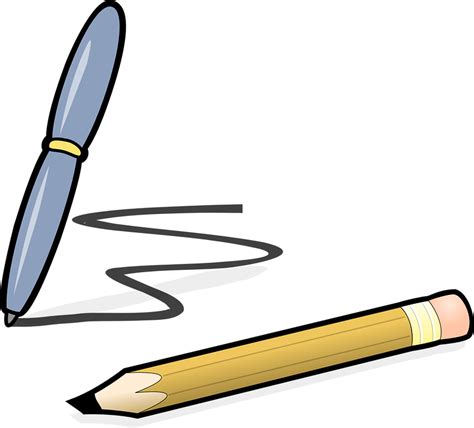Stift Schreiben Skizze · Kostenlose Vektorgrafik Auf Pixabay