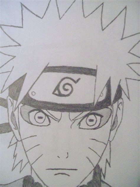 Gambar Naruto Pensil Mudah Ditiru Terbaru