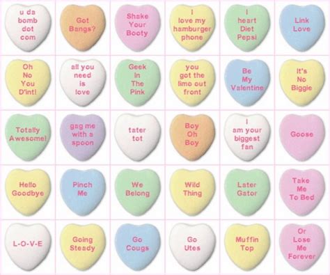 I Heart Conversation Hearts