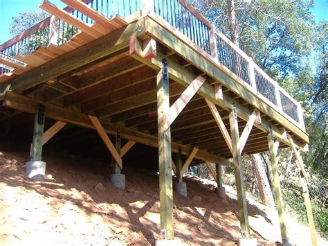 Building A 24 X 20 Deck On Steep Slope Artofit