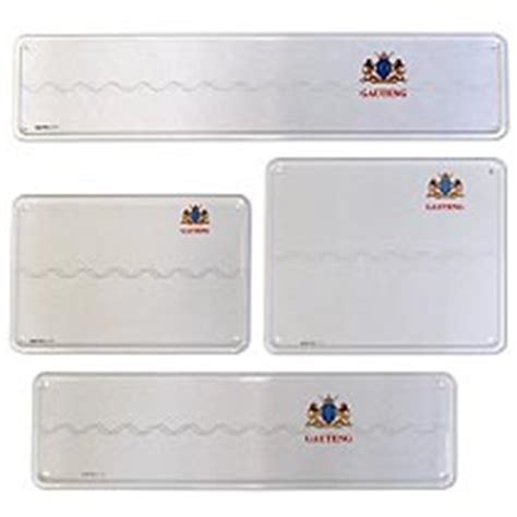 Check out our different types. NNPR ~ New Number Plate Requisites South Africa