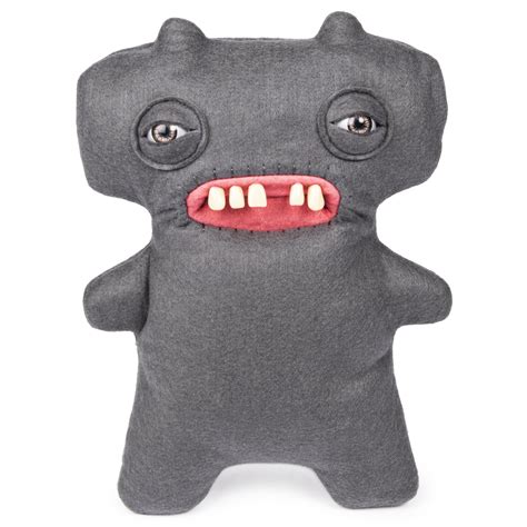 Fuggler Funny Ugly Monster 9” Gap Tooth Mcgoo Grey Plush Creature