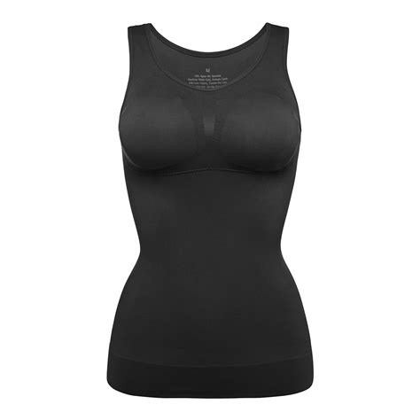 Women Seamless Vest Built In Bra Shaper Tummy Control Waist Trainer Corset Usa Ebay