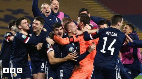 Euro 2020 Scotland Men Qualify For First Major Finals In 23 Years
