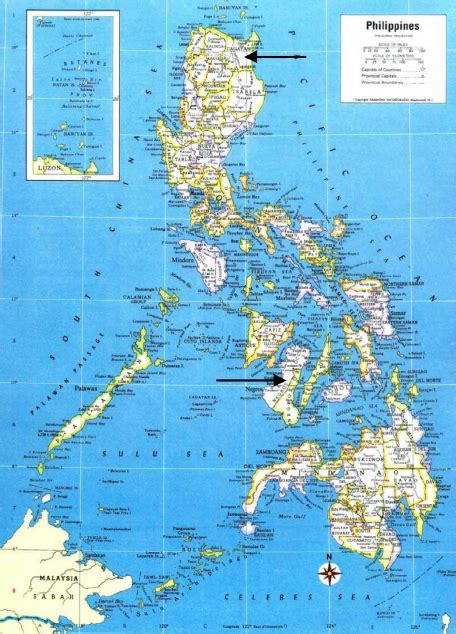 Map Of The Philippines Showing Cagayan Valley And Negros Occidental Download Scientific Diagram