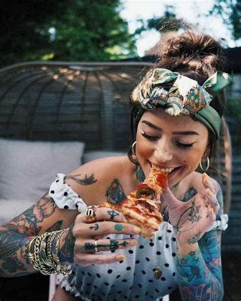 Tattooed Model And Fashion Blogger Sammi Jefcoate Inkppl