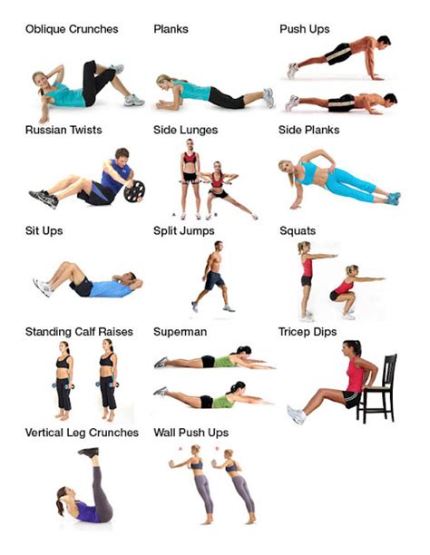 Ten Week Workout Plan Get Results From Your Home ~ Fit Club United