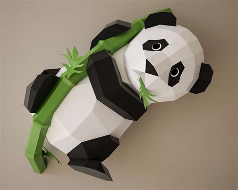 Panda Papercraft Panda Papercraft Panda Plush Panda Stuffed Panda