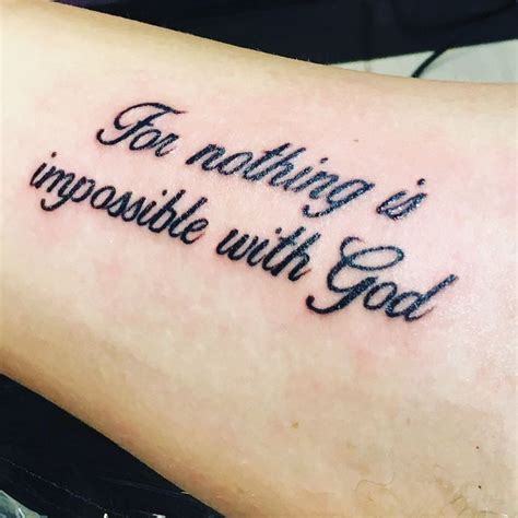Certainly nothing is impossible to human genius. This is the tattoo I got in January meaning that when you ...