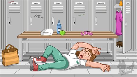 Woman Faints In The Locker Room Drawing By Yoshiko Animation On Newgrounds