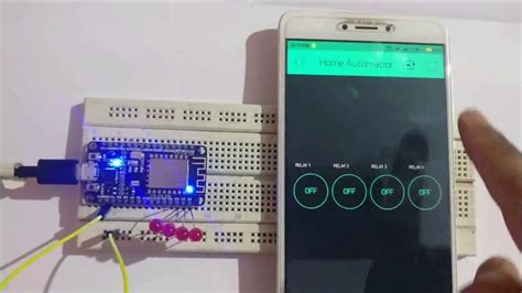 Iot Based Home Automation By Using Esp8266 Nodemcu With Blynk