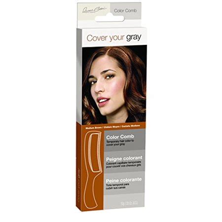 Daggett & Ramsdell Cover Your Gray Color Comb, Medium Brown | Walmart