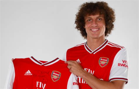 Arsenal are condemned for allowing david luiz to play on and then drive home after sickening clash of heads which left him needing seven stitches and wolves star raul jimenez with a fractured skull. Photos David Luiz poses in Arsenal shirt after ...