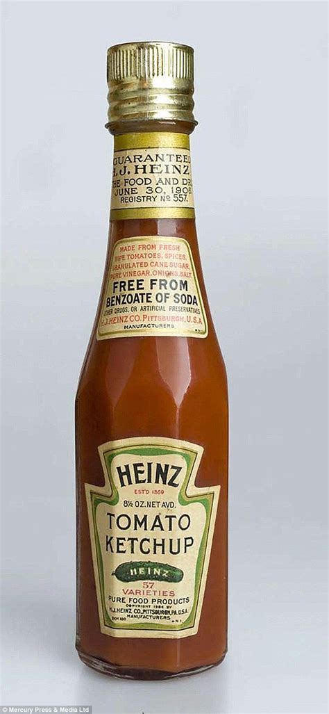Can You Tell Which Decade These Bottles Of Heinz Ketchup Are From