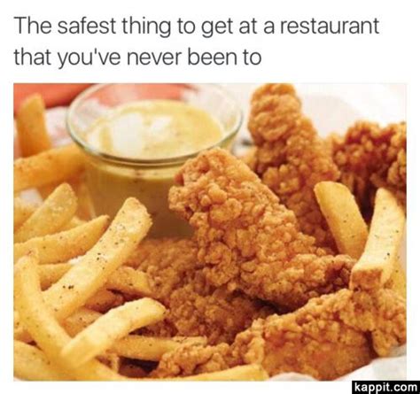 The Safest Thing To Get At A Restaurant That Youve Never Been To