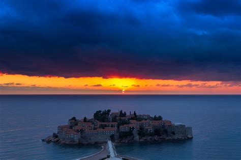 Sveti Stefan, Budva, Montenegro | Life is an adventure, Sunset, Dream
