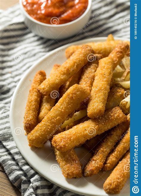Homemade Deep Fried Fish Sticks And Fries Stock Photo Image Of Deep