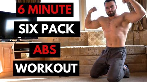 Killer Six Pack Abs Workout At Home Follow Along 6 Minutes Only Youtube
