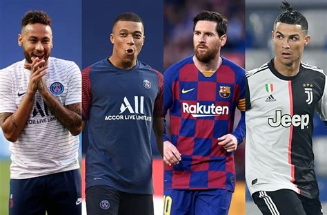 Looking for the best wallpapers? Mbappé, Messi, Ronaldo, Neymar.. les footballeurs les ...