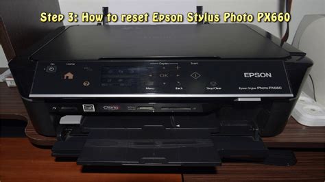 Reset Epson Stylus Photo Px660 Waste Ink Pad Counter Youtube