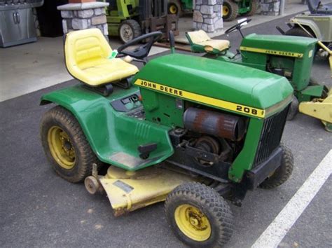 119a John Deere 208 Antique Lawn And Garden Tractor