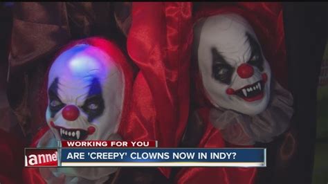 Creepy Clown Sightings Indianapolis Police Say They Have Taken Four