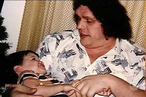 Andre The Giant Holding Randy Orton As A Toddler Wwe Couples Andre
