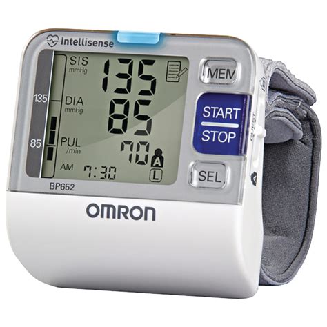 Omron Bp652 7 Series Wrist Blood Pressure Monitor Plum Select