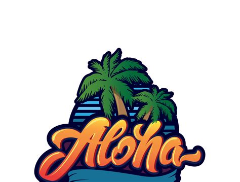 Aloha Hawaii Logo Designs By Md Shohan Hossain On Dribbble